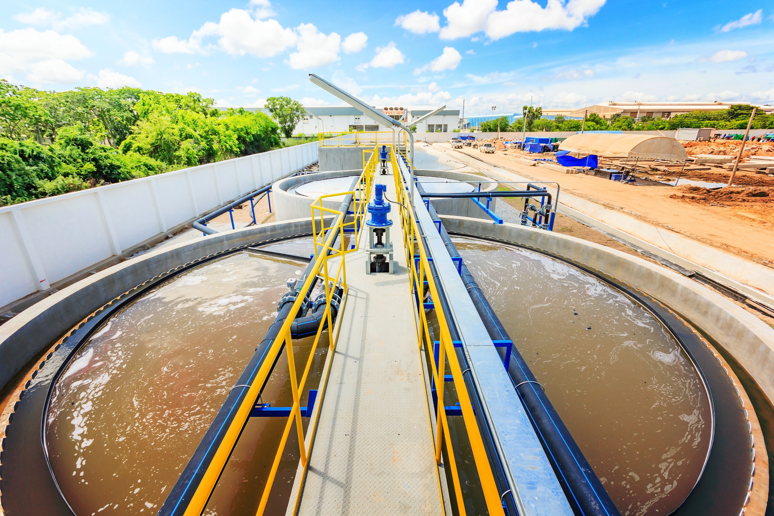 Marine treatment facility
