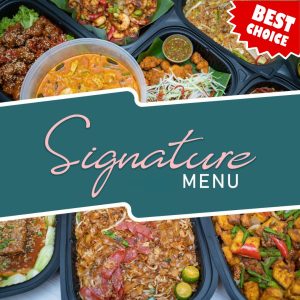 SIGNATURE MENU MINI BUFFET