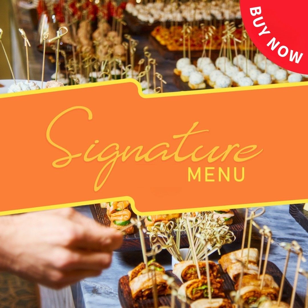 TEA RECEPTION MENU @ $13.90/ Per Pax TEA RECEPTION MENU @ $13.90/ Per Pax